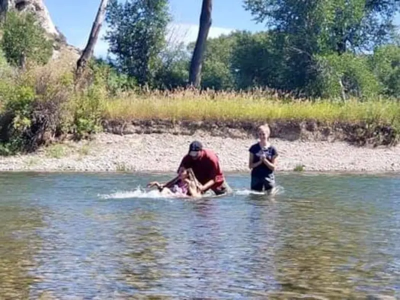 Christians having fun!