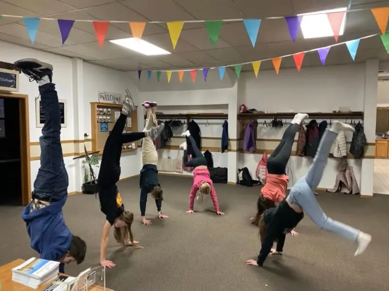 Christians having fun!
